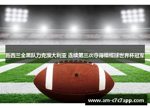 新西兰全黑队力克澳大利亚 连续第三次夺得橄榄球世界杯冠军 新西兰全黑队力克澳大利亚 连续第三次夺得橄榄球世界杯冠军